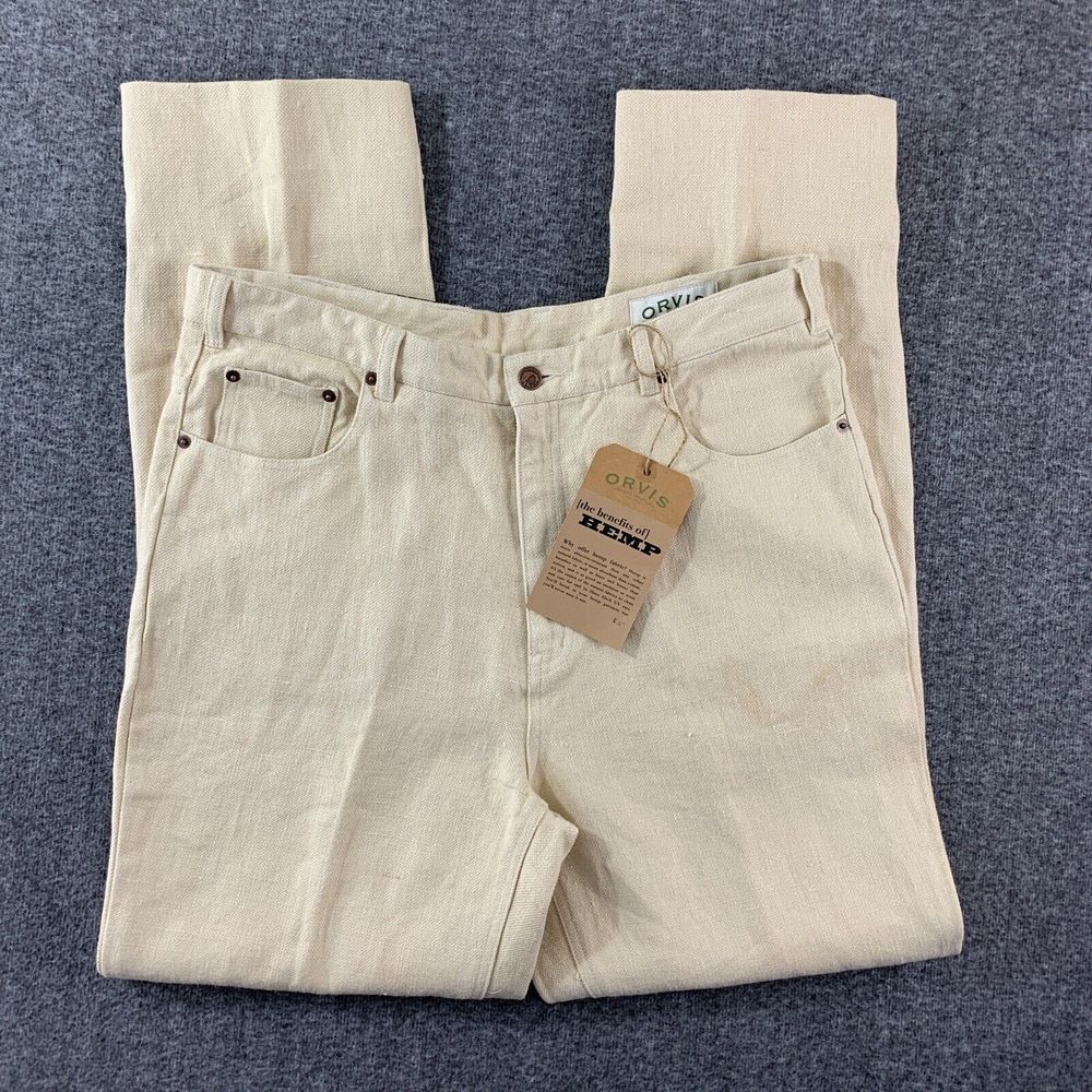Orvis Cream Hemp Chinos